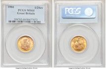 Edward VII gold 1/2 Sovereign 1904 MS64 PCGS, KM804. AGW 0.1177 oz.

HID09801242017

© 2020 Heritage Auctions | All Rights Reserved