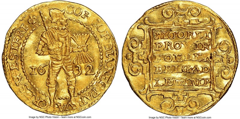 West Friesland. Provincial gold Ducat 1632-Lily MS61 NGC, KM16, Fr-294. 

HID0...