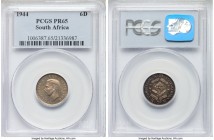 George VI Proof 6 Pence 1944 PR65 PCGS, KM27. Charcoal and peach toning. 

HID09801242017

© 2020 Heritage Auctions | All Rights Reserved