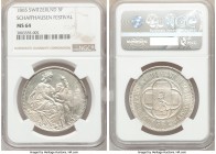 Confederation "Schaffhausen Shooting Festival" 5 Francs 1865 MS64 NGC, KM-XS8.

HID09801242017

© 2020 Heritage Auctions | All Rights Reserved