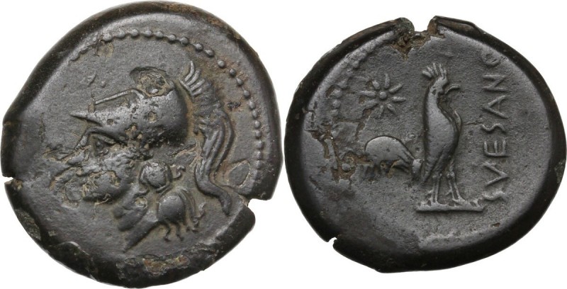 Greek Italy. Samnium, Southern Latium and Northern Campania, Suessa Aurunca. AE ...