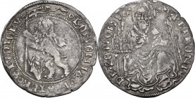 Bologna. Bentivoglio Conservatori (1446-1506). Grossone. CNI tav. II, 31; MIR (Emilia) 24. AG. 3.17 g. 30.00 mm. BB+.