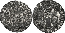 Milano. Ludovico XII d'Orleans (1500-1513). Grosso regale da 3 soldi, falso d'epoca. CNI 93/99; Crippa 10; MIR (Milano) 243. AG/AE. 1.96 g. 22.00 mm. ...