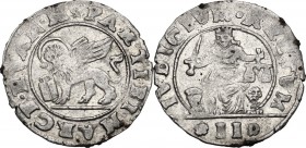 Venezia. Monetazione anonima per la città di Venezia e tutto il dominio. 2 Gazzette, legge del 10 aprile 1570. CNI 458; Paol. II 720. AG. 1.51 g. 19.5...