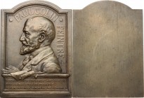France. Paul Alfred Colin (1838-1916). Plaquette. AE. 59 x 81 mm. EF.