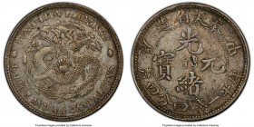 Fengtien. Kuang-hsü 20 Cents CD 1904 XF40 PCGS, KM-Y91.1, L&M-485. Toned to a soft metallic hue in the fields, with abundant detail preserved despite ...