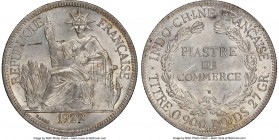 French Colony Piastre 1922-H MS63 NGC, Heaton mint, KM5a.3. Displaying well-outlined devices and silvery luster under an airy silver patina. 

HID0980...