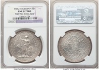 Edward VII Trade Dollar 1908/7-B UNC Details (Surface Hairlines) NGC, Bombay mint, KM-T5. Lightly cleaned with only subtle hairlining noted.

HID09801...