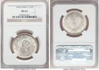 Kuang Mu 1/2 Won Year 9 (1905) MS63 NGC, KM1129. Frosty throughout scintillating surfaces displaying whirling argent brilliance. 

HID09801242017

© 2...