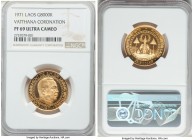 Savang Vatthana gold Proof "Coronation" 8000 Kip 1971 PR69 Ultra Cameo NGC, KM11. AGW 0.2315 oz

HID09801242017

© 2020 Heritage Auctions | All Rights...