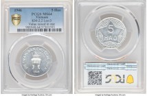 Democratic Republic 5 Hao 1946 MS64 PCGS, KM2.2, Lec-3. Value raised in star. 

HID09801242017

© 2020 Heritage Auctions | All Rights Reserved