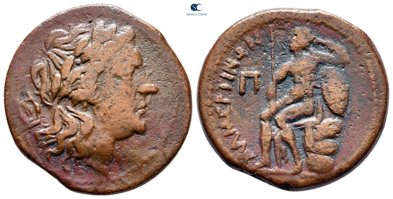 Sicily. Messana. The Mamertini circa 220-200 BC. 
Pentonkion Æ

27 mm, 9,74 g...