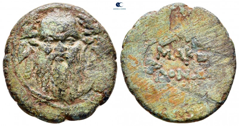 Macedon. Under Roman Protectorate circa 167-165 BC. 
Bronze Æ

24 mm, 8,67 g...