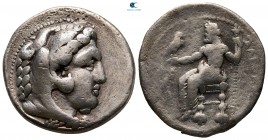 Kings of Macedon. Tarsos. Alexander III "the Great" 336-323 BC. Struck under Balakros, circa 327-323 BC. Tetradrachm AR