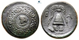 Kings of Macedon. Uncertain mint in Western Asia Minor. Time of Philip III - Antigonos I Monophthalmos circa 323-310 BC. Half Unit Æ
