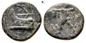 Kings of Macedon. Uncertain mint in Asia Minor. Demetrios I Poliorketes 306-283 BC. Bronze Æ