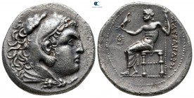 Western Asia Minor. Uncertain mint circa 145-140 BC. In the name and types of Alexander III of Macedon. Tetradrachm AR
