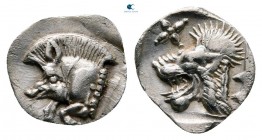 Mysia. Kyzikos circa 450-400 BC. Hemiobol AR
