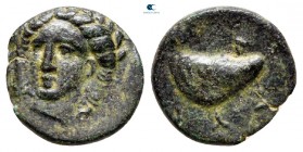 Aiolis. Gryneion  circa 400-300 BC. Bronze Æ