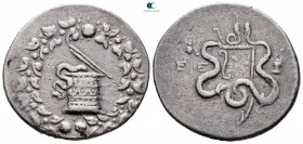 Ionia. Ephesos  circa 180-67 BC. Cistophoric Tetradrachm AR