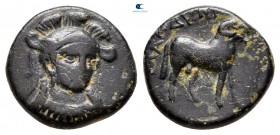 Ionia. Klazomenai  circa 350-300 BC. Mandronax, magistrate. Bronze Æ