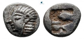 Ionia. Kolophon  circa 520-500 BC. Tetartemorion AR