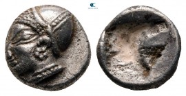Ionia. Phokaia  circa 510-494 BC. Diobol AR