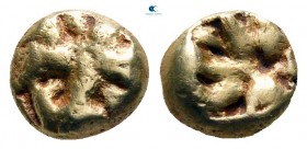 Ionia. Uncertain mint circa 625-600 BC. Twelfth Stater or Hemihekte EL
