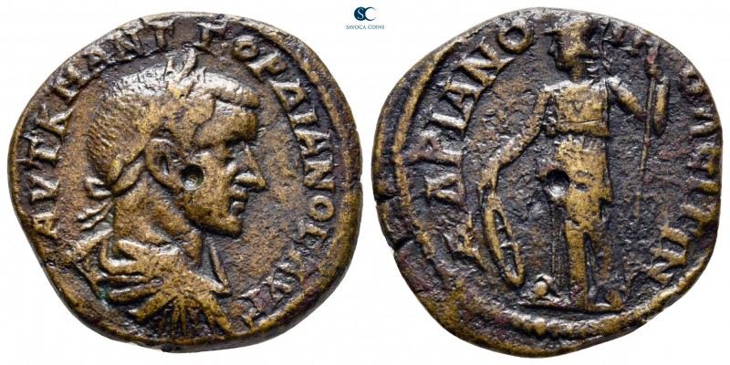 Thrace. Hadrianopolis. Gordian III AD 238-244. 
Bronze Æ

26 mm, 9,71 g

AV...