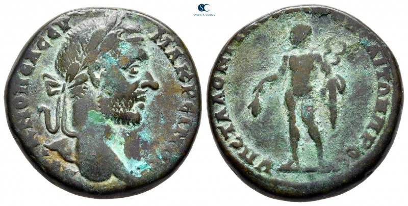 Moesia Inferior. Nikopolis ad Istrum. Macrinus AD 217-218. Statius Longinus, con...