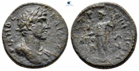 Caria. Apollonia Salbake. Hadrian AD 117-138. L. Timotheos, strategos.. Bronze Æ