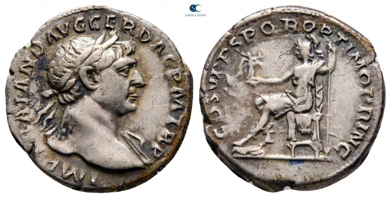 Trajan AD 98-117. Rome
Denarius AR

18 mm, 3,48 g

IMP [T]RAIANO AVG GER DA...