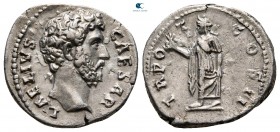 Aelius, as Caesar AD 136-138. Struck AD 137. Rome. Denarius AR