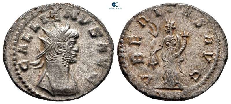 Gallienus AD 253-268. Sole reign. Rome or Siscia
Antoninianus AR

21 mm, 4,21...