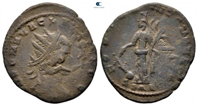 Claudius II (Gothicus) AD 268-270. Cyzicus
Billon Antoninianus

22 mm, 3,44 g...