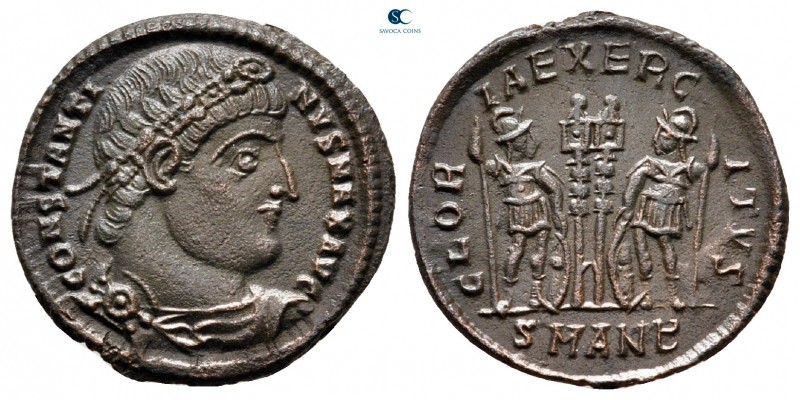 Constantine I the Great AD 306-337. Antioch
Follis Æ

17 mm, 2,13 g

CONSTA...