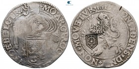 Malta. Sovereign Military Order of Malta. Antoine de Paule. Grandmaster AD 1623-1636. Countermarked issue. Dated 1617?. Tallero AR