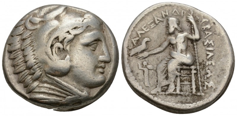 KINGS OF MACEDON Alexander III, 336-323 BC Chr.
AR tetradrachm, posthumous, 323...