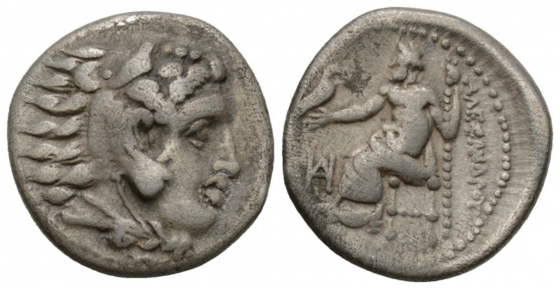 Kings of Macedon, Alexander III 'the Great' Miletos, circa 325-323 BC. AR Drachm...