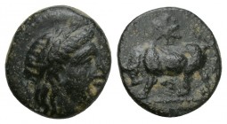 Mysia. Gambrion circa 350 BC. 
Bronze Æ, Condition Very Good 1 gr. 10 mm.