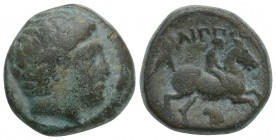 Kings of Macedon. Uncertain mint in Macedon. Philip II of Macedon 359-336 BC. 
 Æ, Condition Very Good 6.9 gr. 17.5 mm.