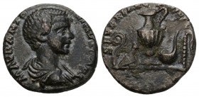 Caracalla, (AD 198-217) 
Denarius, Rome, Obverse: M AVR ANTONINVS CAES draped bust of young Caracalla right
Reverse: SEVERI AVG PII FIL, priestly im...