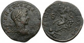 Severus Alexander Æ 8 Assaria of Antioch, Seleucis and Pieria. AD 222-235. AVT K M AV CЄ AΛЄΞANΔPOC CЄB, laureate head right, with slight drapery / [A...