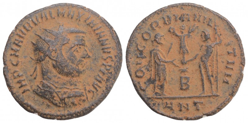 Maximianus Herculius AD 286-305. Antioch
Antoninianus Æ, Obv: IMP C M AVR VAL M...