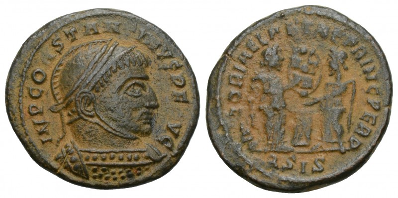 CONSTANTINE I THE GREAT (307/10-337). 
Follis. Siscia. Obv: IMP CONSTANTINVS P ...