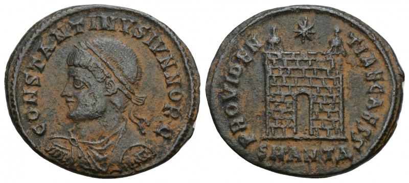 Constantinus II, as Caesar AD 317-337. 
Antioch, Follis Æ, CONSTANTINVS IVN NOB...