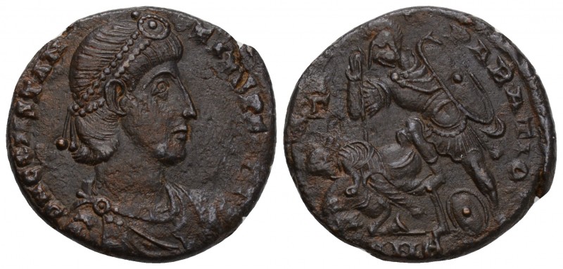 CONSTANTIUS II AD (337-361). 
Ae. Antioch. Obv: D N CONSTANTIVS P F AVG. Diadem...