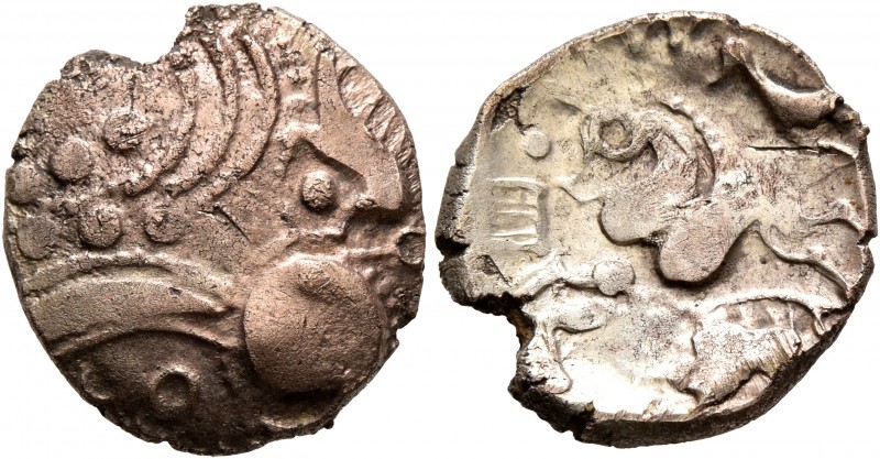 CELTIC, Northwest Gaul. Aulerci Eburovices. Late 2nd to first half of 1st centur...
