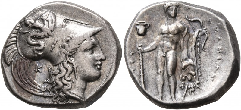 LUCANIA. Herakleia. Circa 330/25-281 BC. Didrachm or Nomos (Silver, 21 mm, 7.89 ...