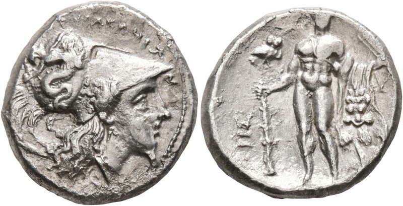 LUCANIA. Herakleia. Circa 281-278 BC. Didrachm or Nomos (Silver, 21 mm, 7.52 g, ...
